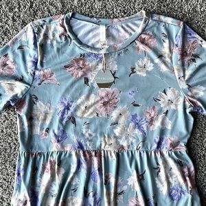 PinkBlush Maternity floral maxi dress